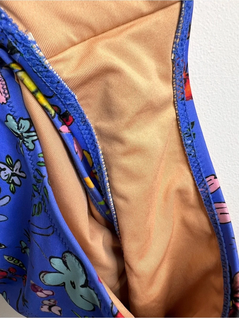 J. Crew X Dauphinette Plunge One-Piece Floral Swim Size 12